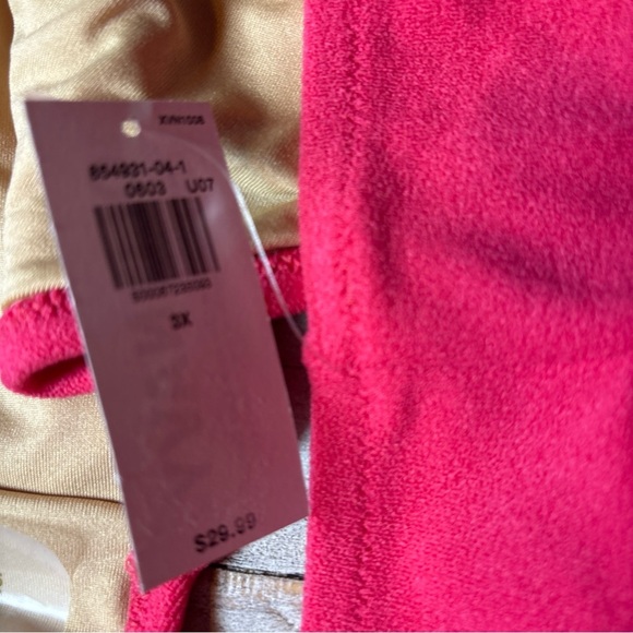 Old Navy Women’s Low-Rise Terry Classic Bikini Swim Bottoms Pink Size 3X - Picture 6 of 13